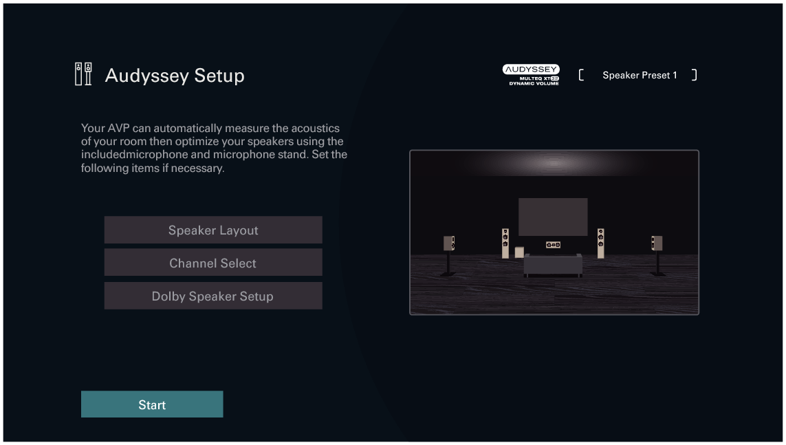 GUI AudysseySetup3 AV10